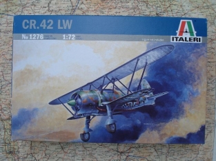 Italeri 1276  Fiat CR.42 LW
